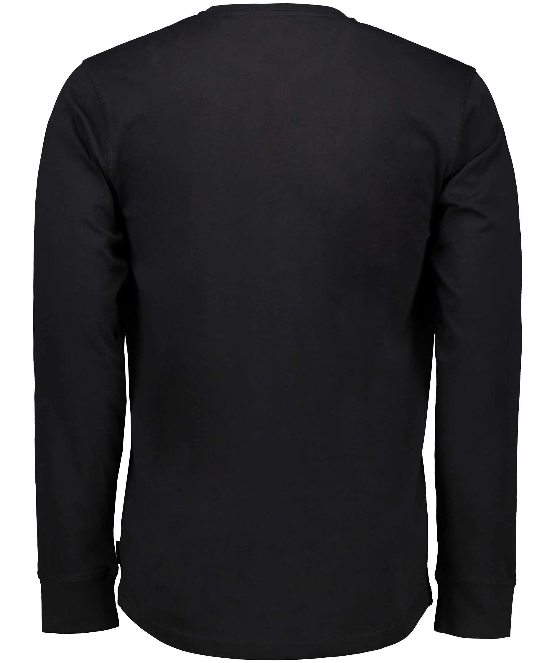 Westborn long-sleeved grandad T-shirt, Black, large image number 3