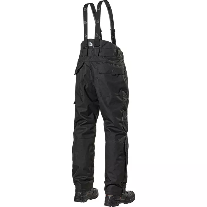 L.Brador ski trousers / winter trousers 190P, Black, large image number 1