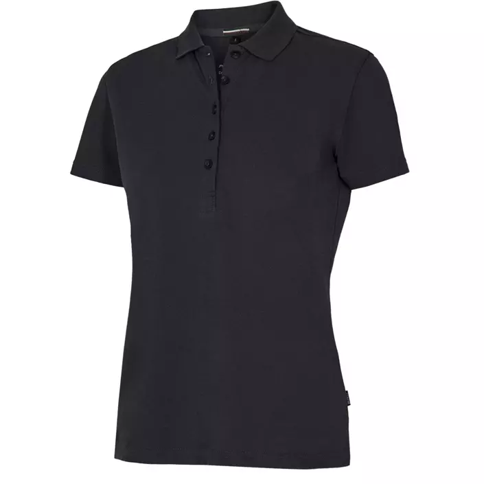 Pitch Stone Stretch dame polo T-shirt, Sort, large image number 0