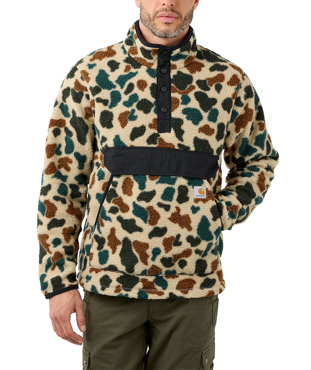 Carhartt fiberpelstr&oslash;je, Duck Camo, Duck Camo, swatch