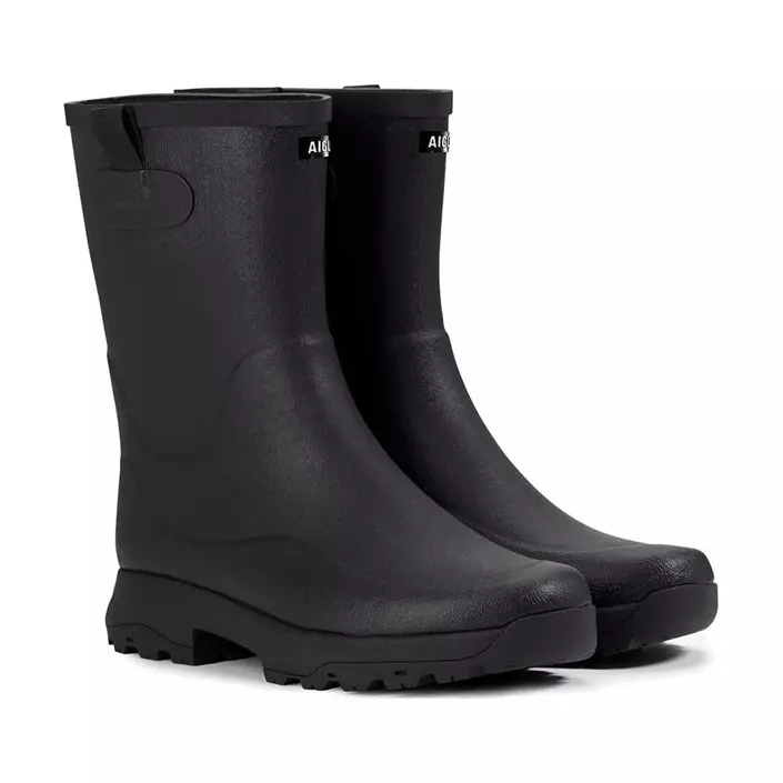 Aigle Alya Damen Gummistiefel, Black, large image number 1