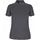 ID women's Pique Polo T-shirt with stretch, Charcoal, Charcoal, swatch