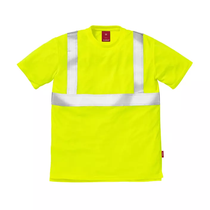 Kansas T-Shirt, Hi-Vis Gelb, large image number 0