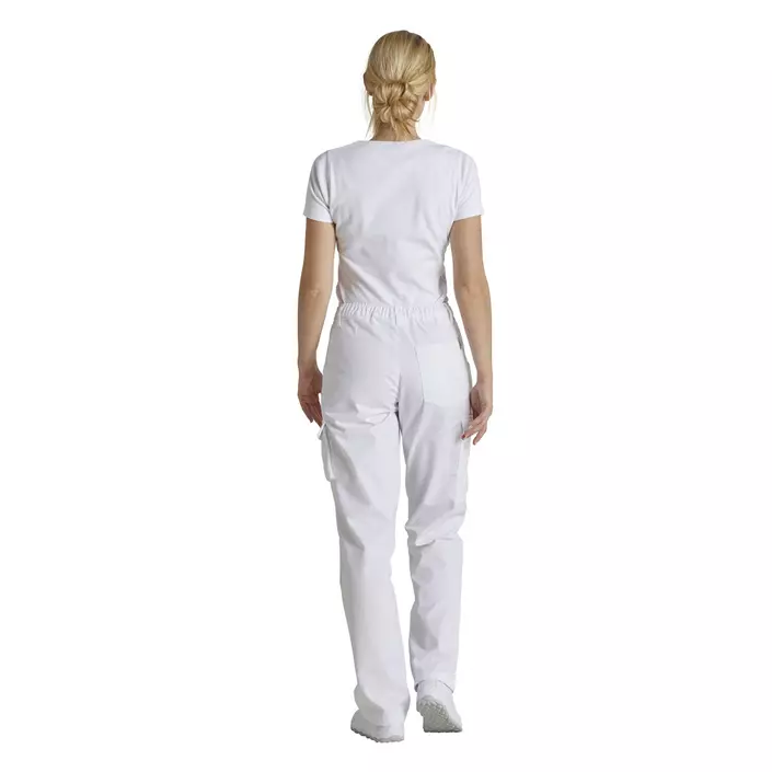 Kentaur -Hose mit Oberschenkeltasche, HACCP-geprüft, Weiß, large image number 2