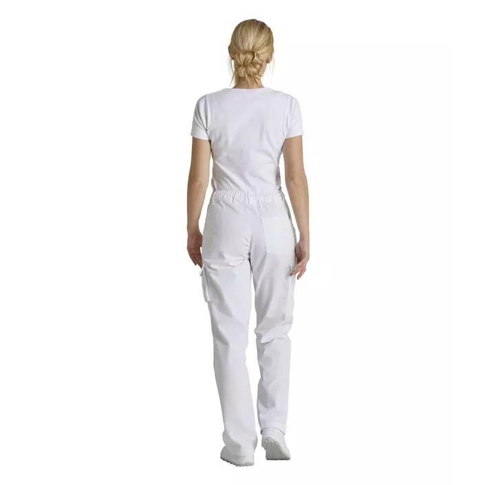 Kentaur HACCP-godkendt  bukser med lårlomme, Hvid, large image number 2