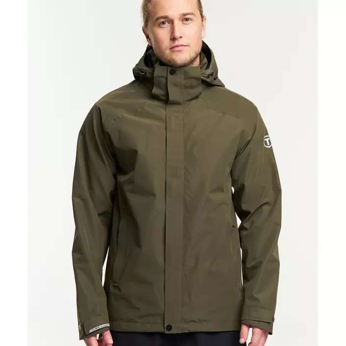 Tenson Westing regnjakke, Olivengrøn, large image number 8