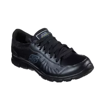Skechers Eldred SR women's work shoes OB, Black