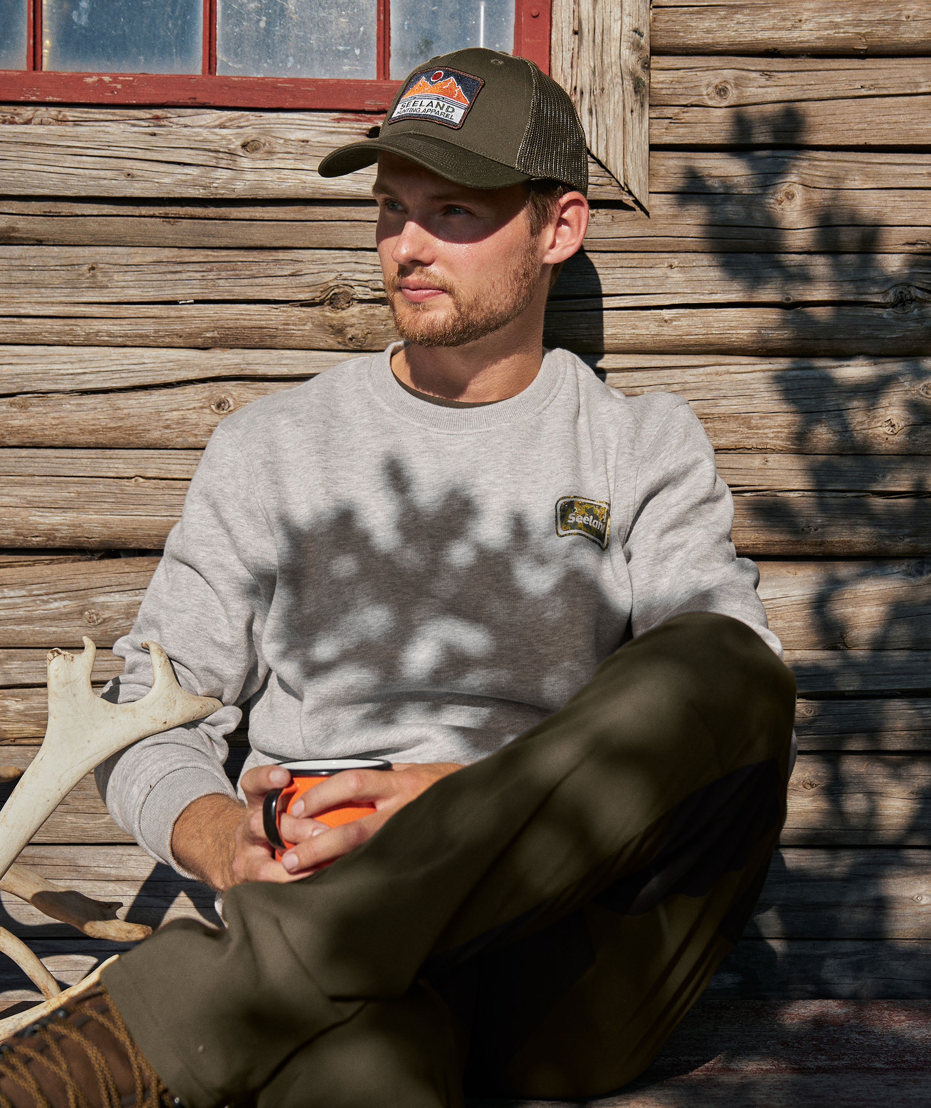 Seeland Cryo sweatshirt, Dark Grey Melange, large image number 1