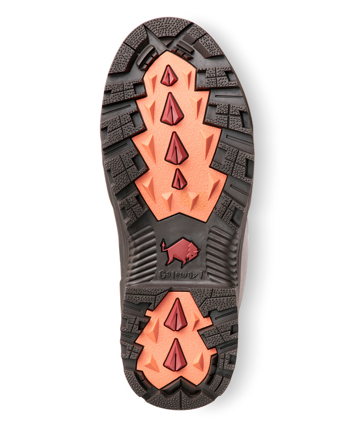 Gateway1 Pheasant Game Lady 17" 5mm rubber boots, Dark brown, large image number 3