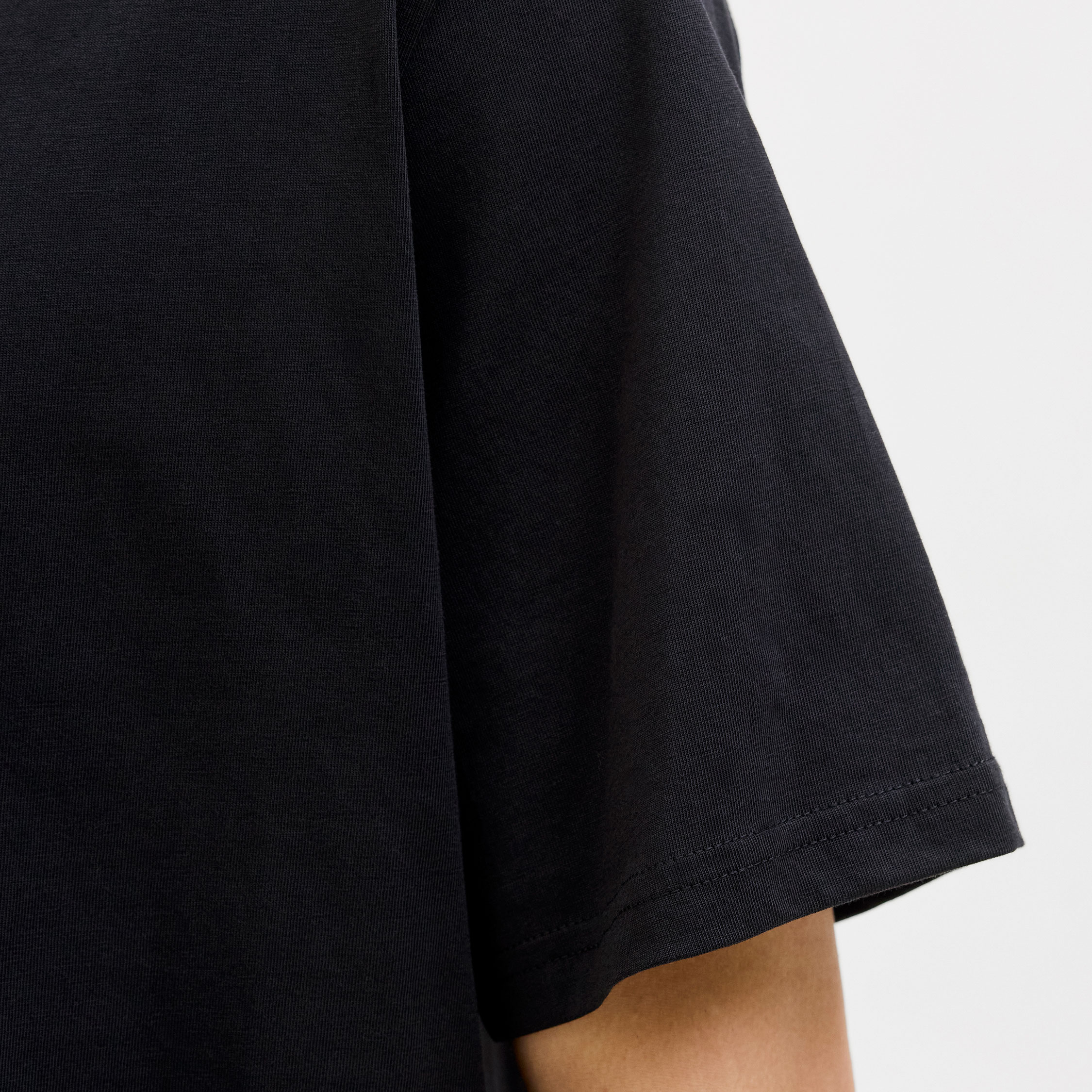 Jack & Jones Plus JJESOHO T-shirt, Black, large image number 2