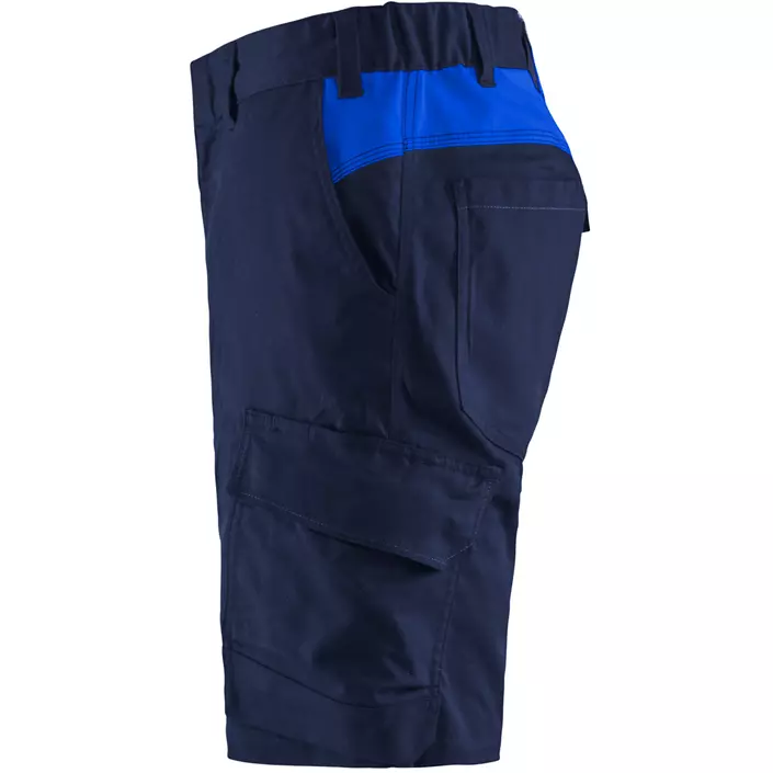 Blåkläder work shorts, Marine Blue/Cobalt Blue, large image number 2