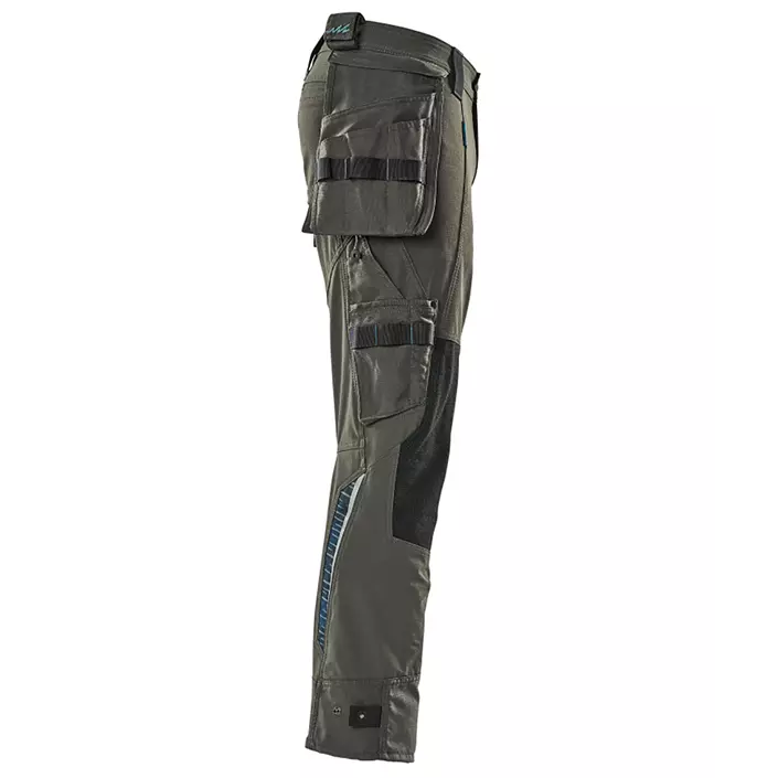 Mascot Advanced craftsman trousers Full stretch, Dark Anthracite, large image number 2
