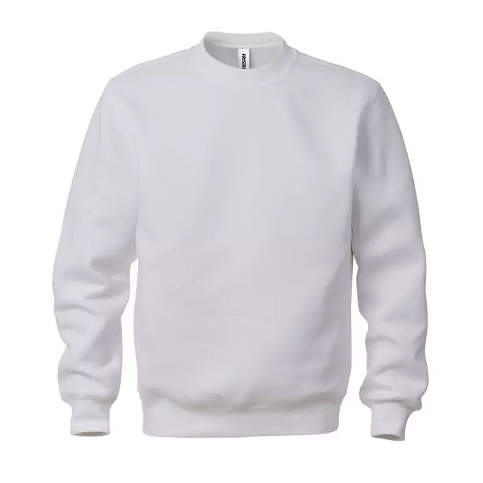 Fristads Acode Klassisk sweatshirt, Hvit, large image number 0