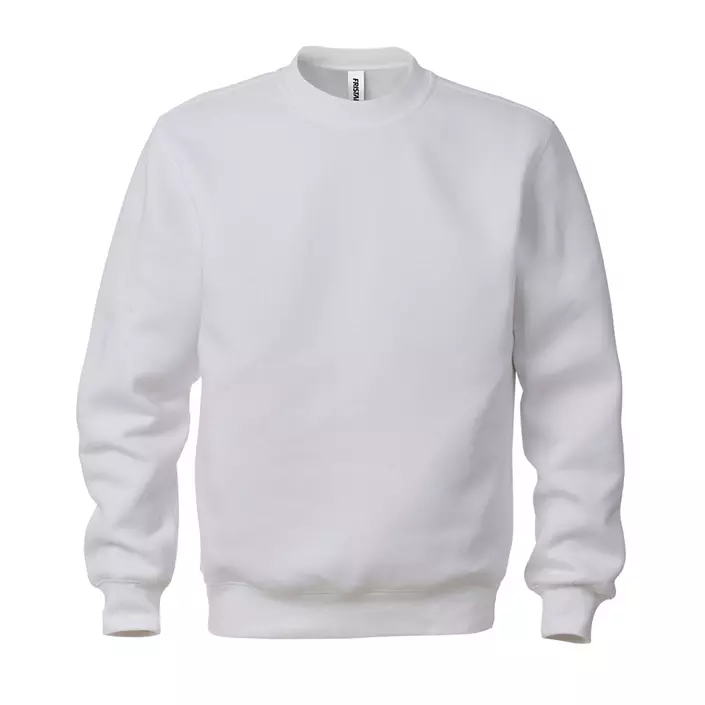 Fristads Acode Klassisk sweatshirt, Hvid, large image number 0