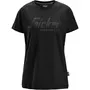 Snickers dame logo T-shirt 2597, Black