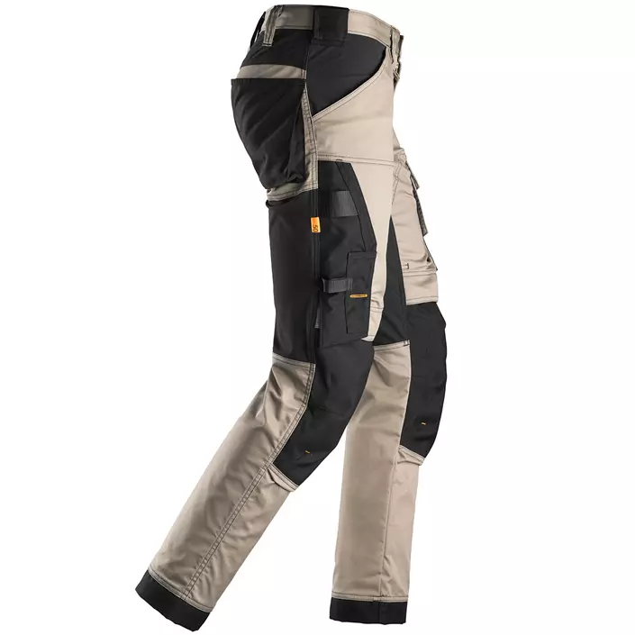 Snickers AllroundWork work trousers 6341, Khaki/Black, large image number 2