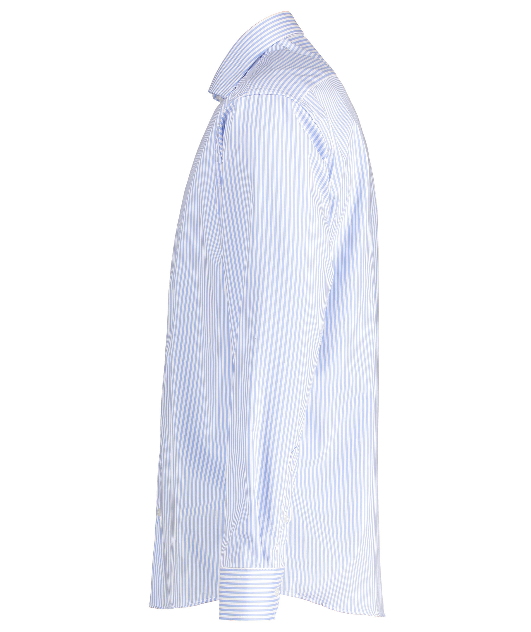 Seven Seas Fine Twill California Slim fit shirt, Light Blue, large image number 3
