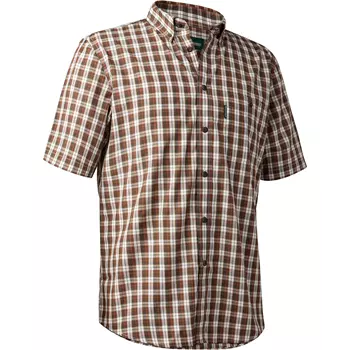Deerhunter Jeff kortärmad skjorta, Brown Check