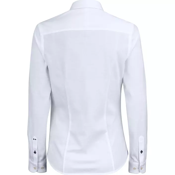 J. Harvest & Frost Indigo Bow 34 lady fit shirt, White, large image number 2