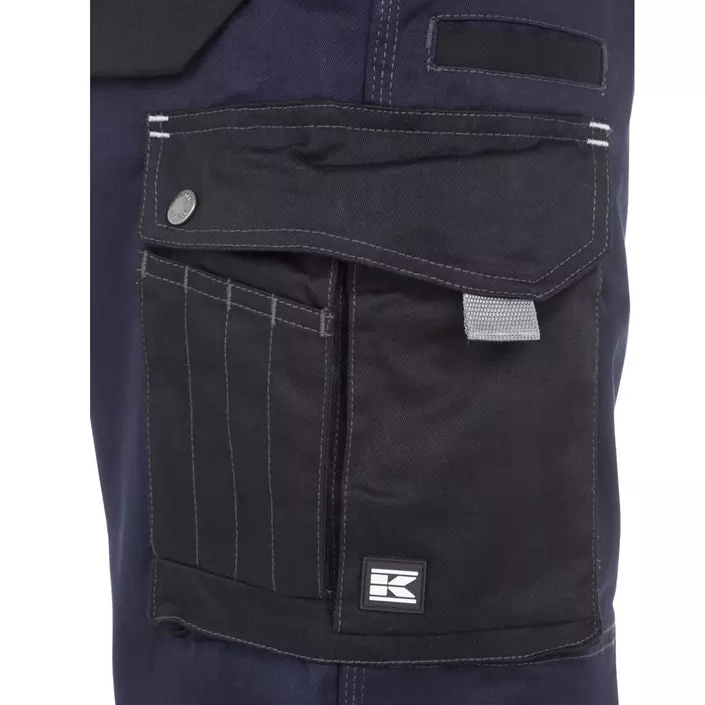 Kramp Original Light work trousers with belt, Marine Blue/Black, large image number 6