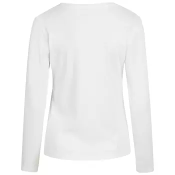 NORVIG langærmet dame T-shirt, Hvid