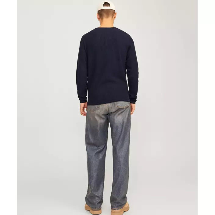 Jack & Jones JJECOOPER striktrøje, Mood Indigo, large image number 2