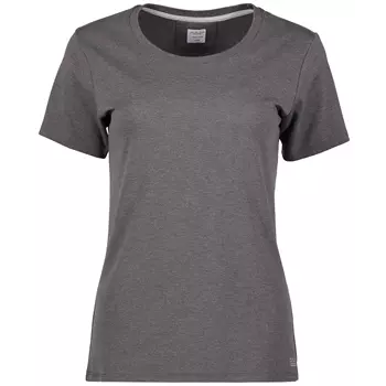 Seven Seas dame T-skjorte med rund hals, Dark Grey Melange