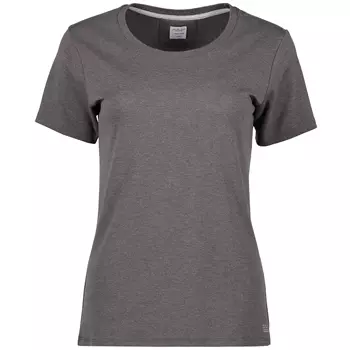 Seven Seas dame T-skjorte med rund hals, Dark Grey Melange