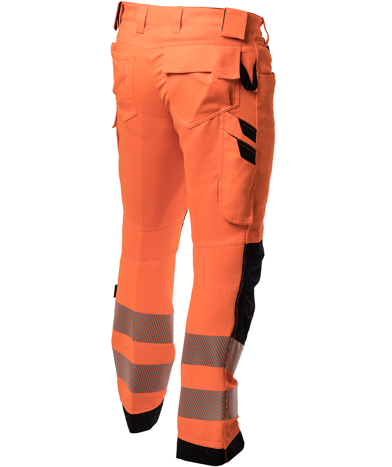 Viking Rubber Evosafe arbetsbyxa, Varsel Orange/Svart