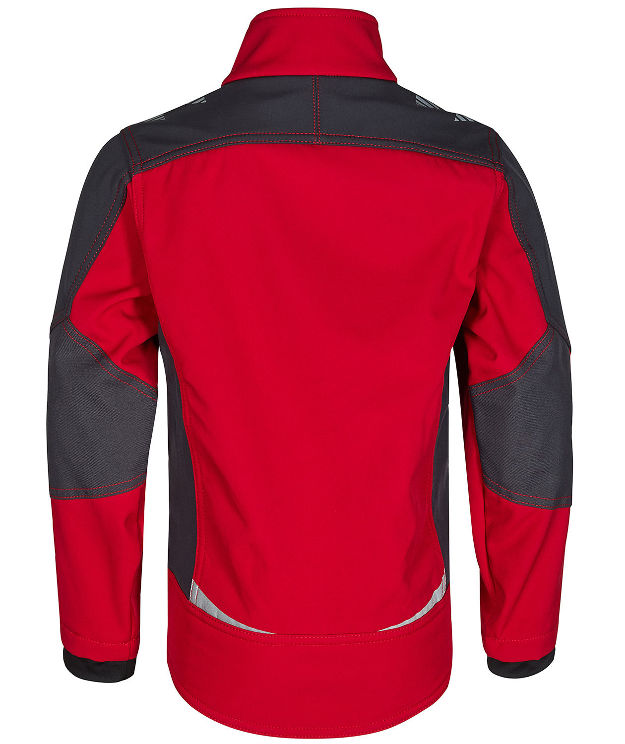 Engel Galaxy softshelljakke til barn, Tomato Red/Antrasittgr&aring;, large image number 1