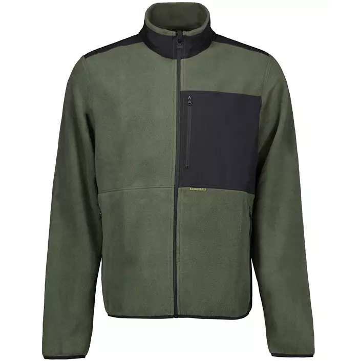 Westborn microfleece jacket, Dusty Olive, large image number 0