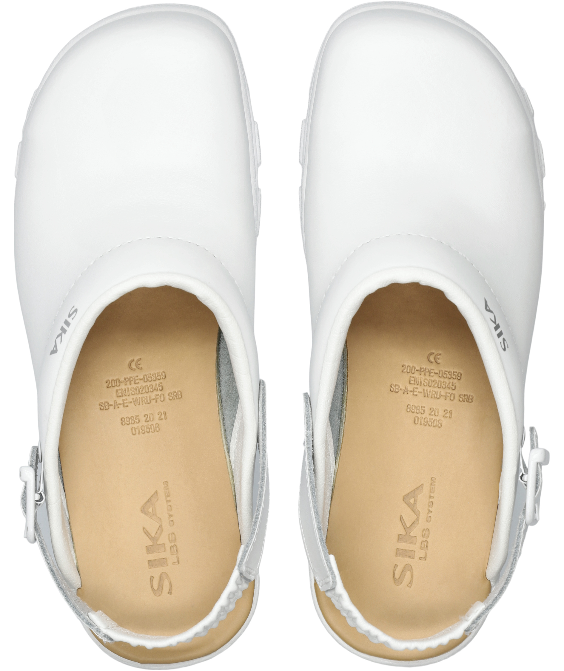 Sika Flex LBS sikkerhedstr&aelig;sko med h&aelig;lrem SB, Hvid, large image number 3
