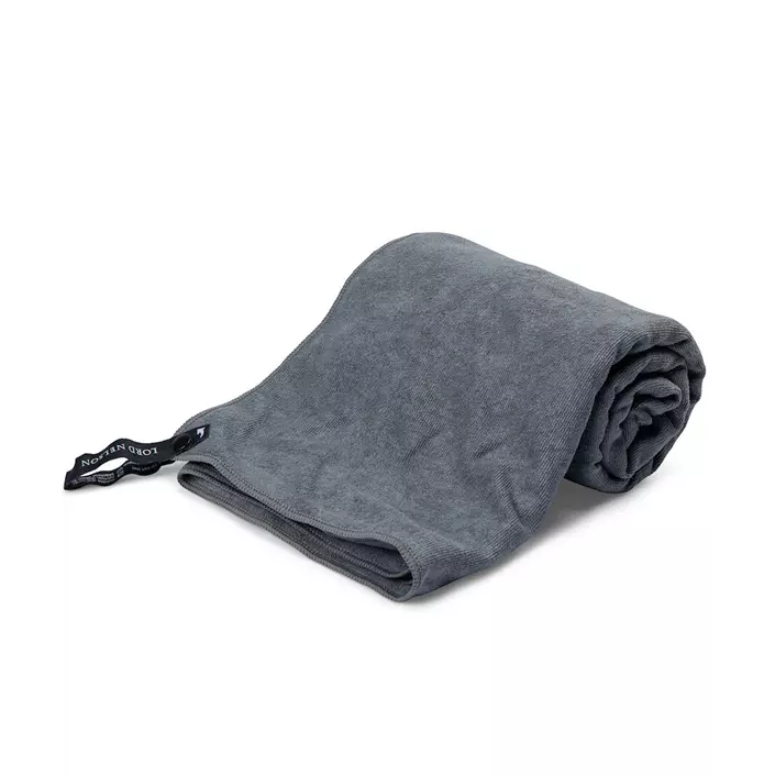 Lord Nelson microfiber towel, Grey, Grey, large image number 0