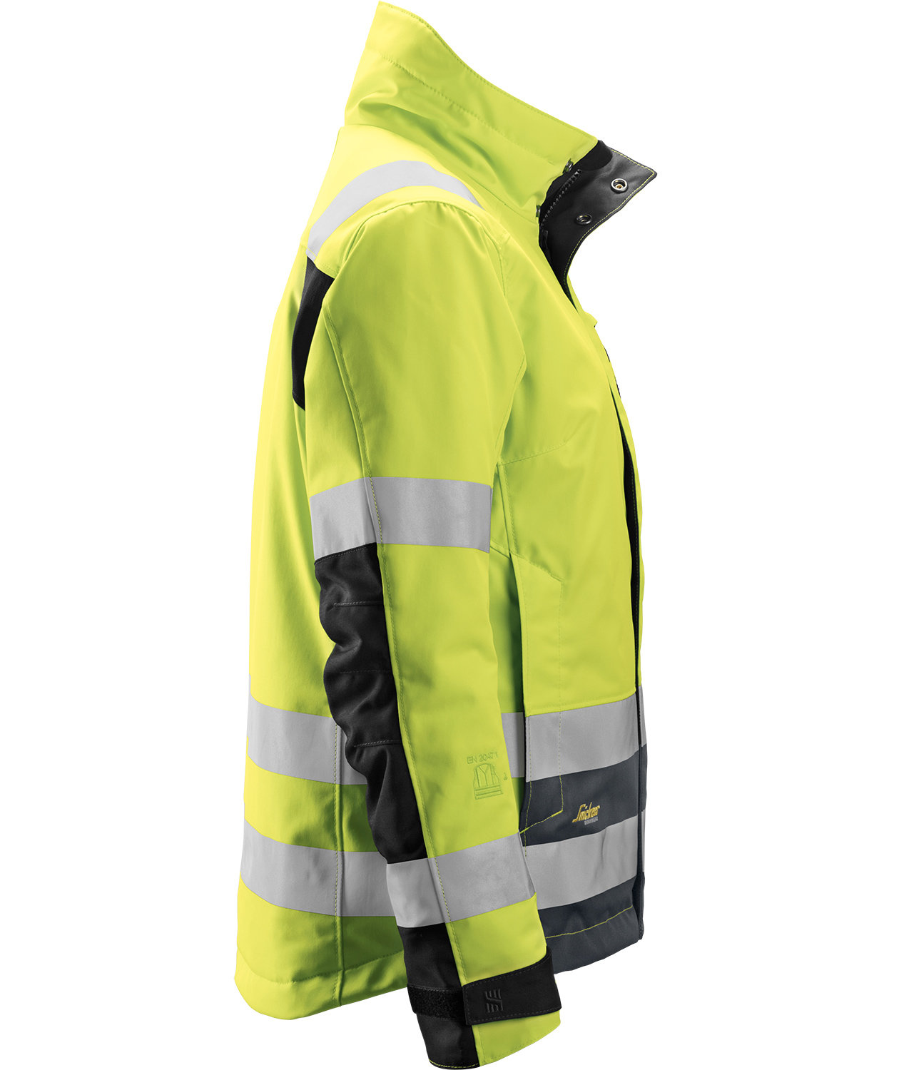 Snickers AllroundWork 37.5&reg; vinterjacka 1137 dam, Varsel gul/marinbl&aring;, large image number 3