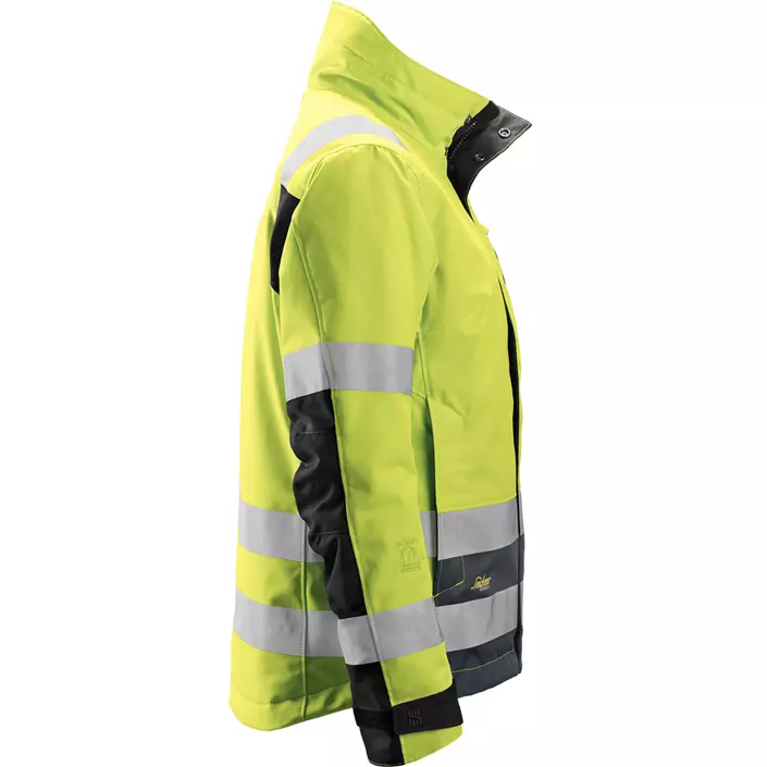 Snickers AllroundWork 37.5® women's winter jacket 1137, Hi-vis Yellow/Marine, large image number 3