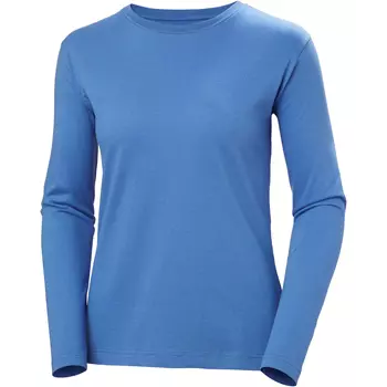 Helly Hansen Classic langærmet dame T-shirt, Stone Blue