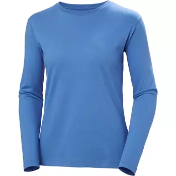 Helly Hansen Classic långärmad T-shirt dam, Stone Blue