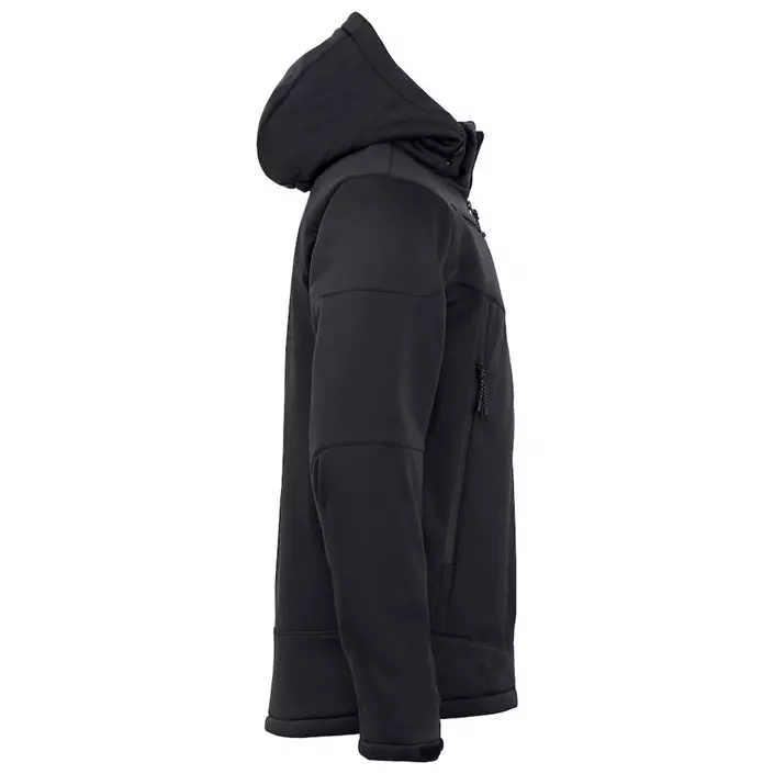 Clique Grayland softshell jacket, Black, large image number 3
