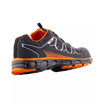 VM Footwear Louisiana vernesko S1P, Svart/Oransje