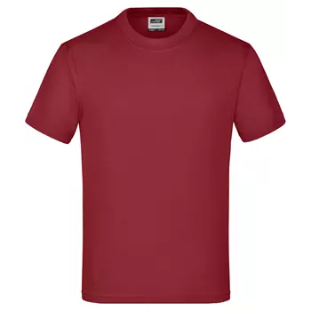 James & Nicholson Junior Basic-T T-shirt for barn, Wine