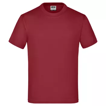 James & Nicholson barn T-shirt Junior Basic-T, Wine