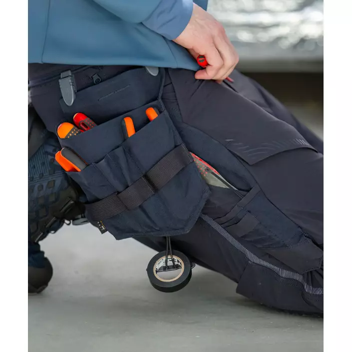 Mascot Customized electrician's holster pockets, Dark Marine Blue, Dark Marine Blue, large image number 1