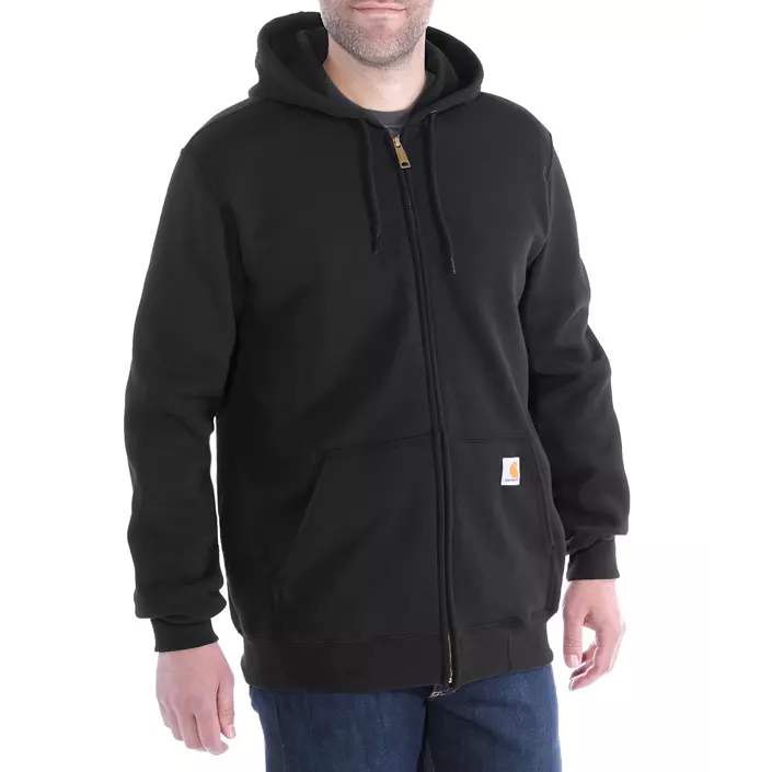Carhartt hoodie med dragkedja, Svart, large image number 1