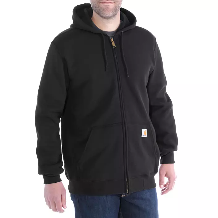 Carhartt hoodie med dragkedja, Svart, large image number 1