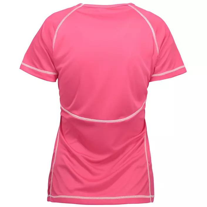 ID Active Game Flatlock dame T-shirt, Pink, large image number 2