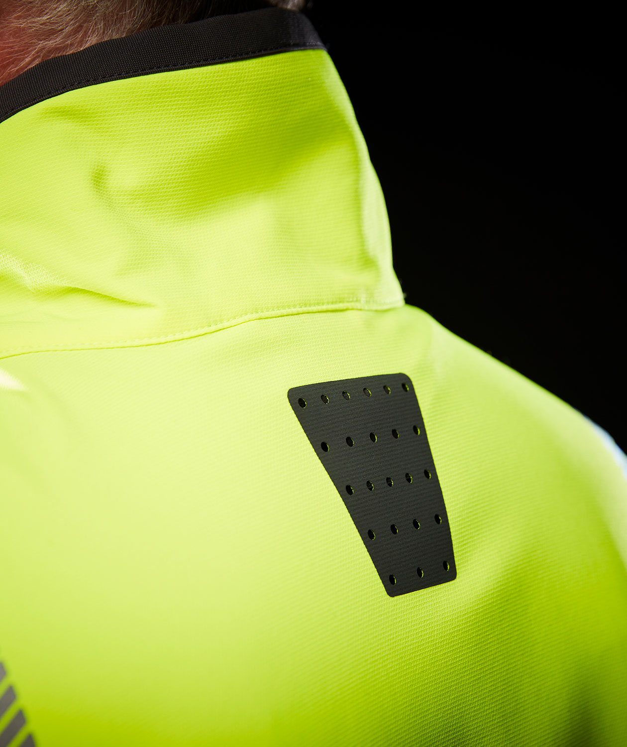 Helly Hansen ICU BRZ work jacket full stretch, Hi-vis yellow/Ebony, large image number 8