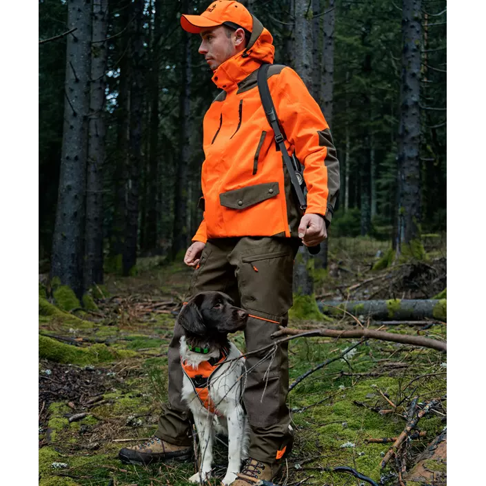 Seeland Venture Rover jacket, Hi-Vis Orange/Pine Green, large image number 10