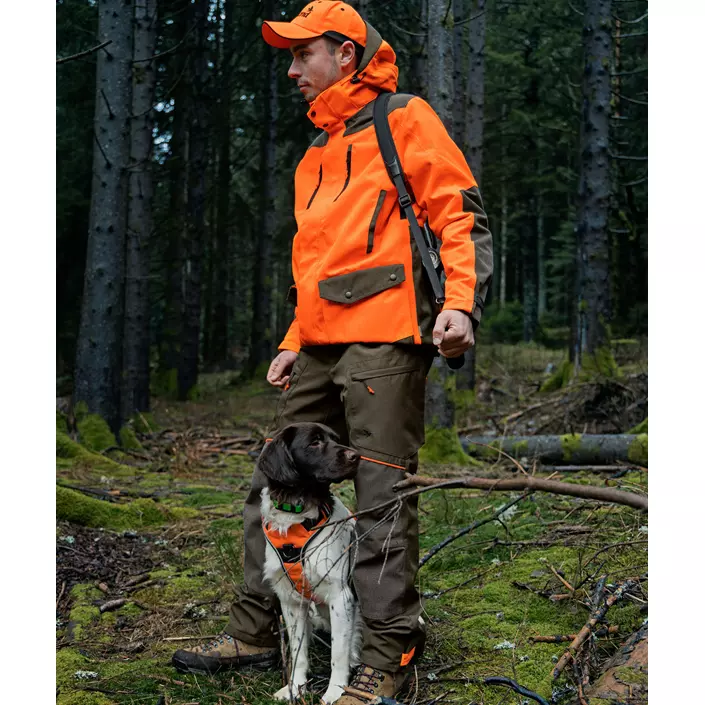 Seeland Venture Rover jacket, Hi-Vis Orange/Pine Green, large image number 10