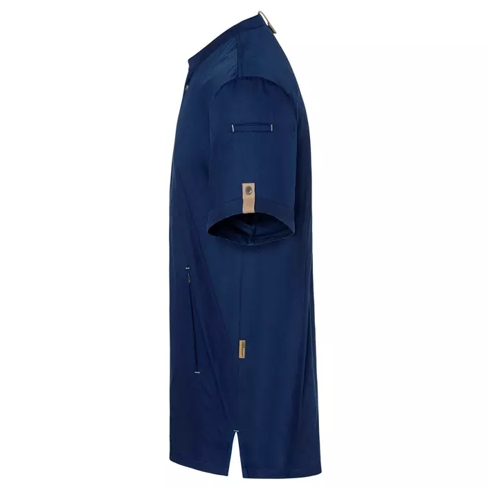 Karlowsky Green-generation short-sleeved chefs jacket, Steel Blue, large image number 3