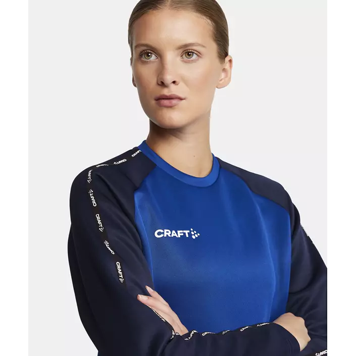 Craft Squad 2.0 women's training pullover, Club Cobolt-Navy, large image number 3